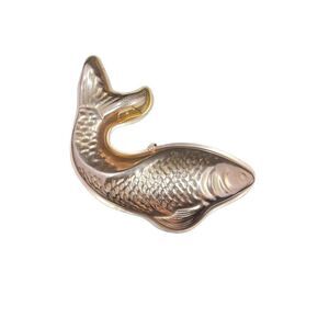 Vintage copper fish AHC 1963 food mold